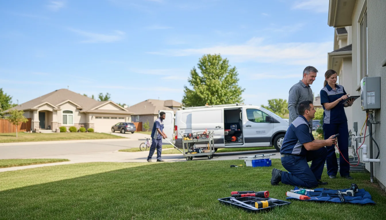 Tankless water heater service in Littcarr, KY